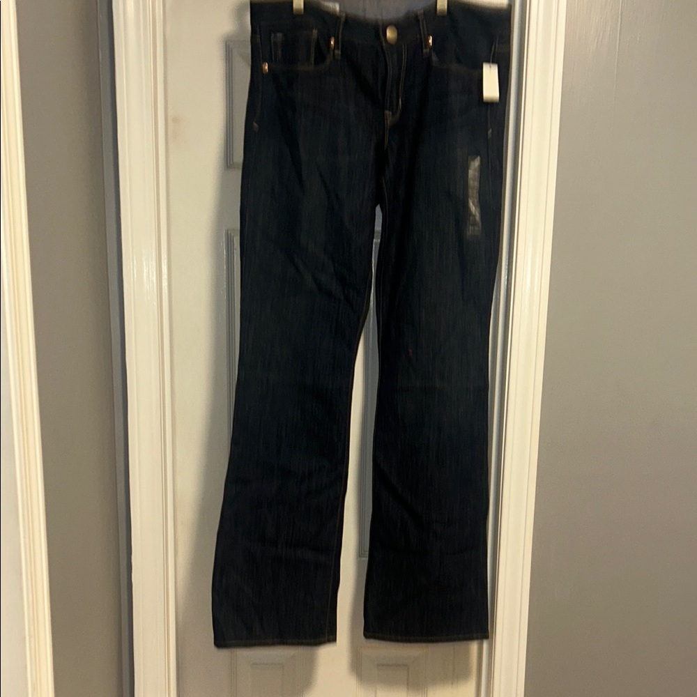 GAP Women's Dark Indigo Flare Jeans
